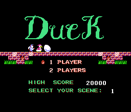 Игра Duck на Денди онлайн
