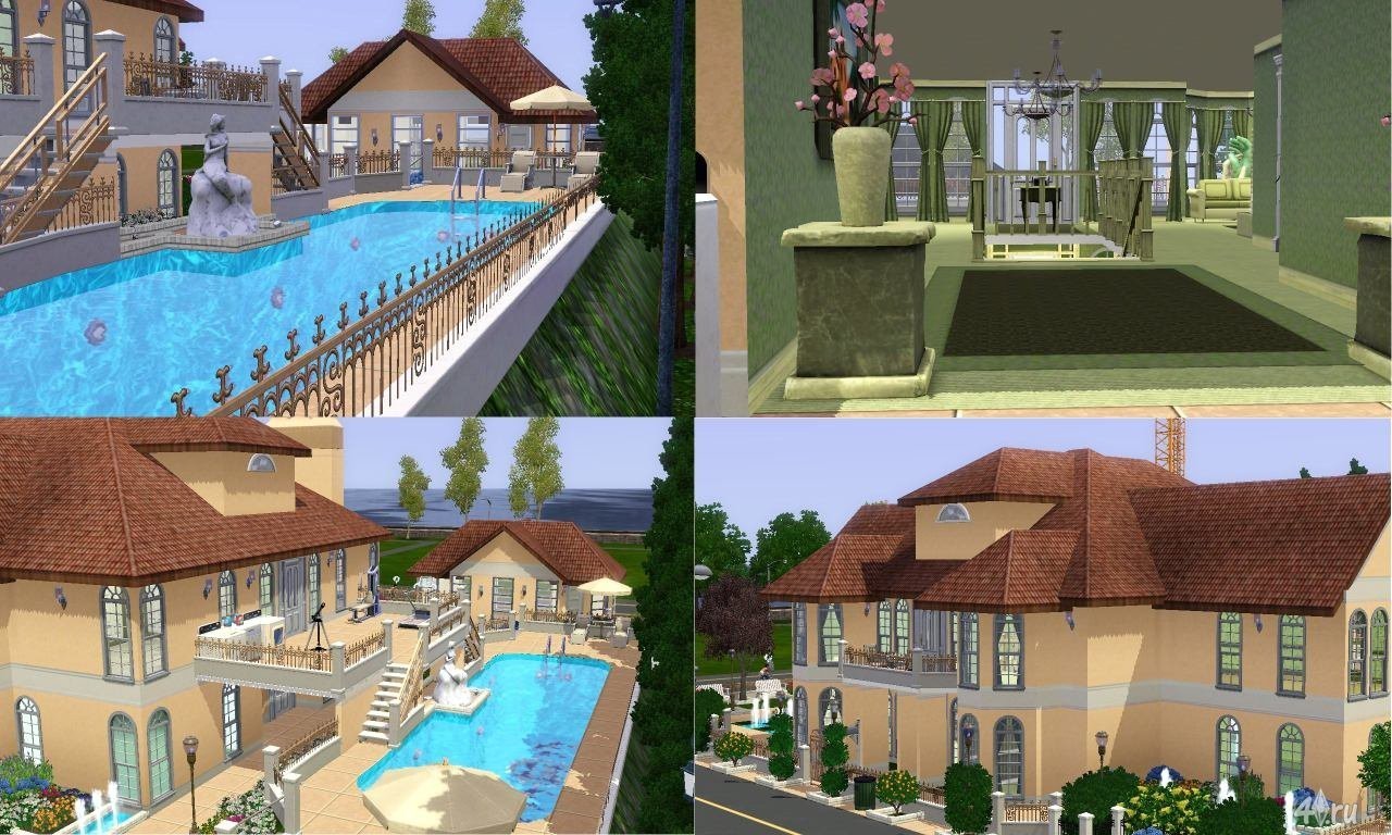 Как Построить Красивый Дом В Sims 3