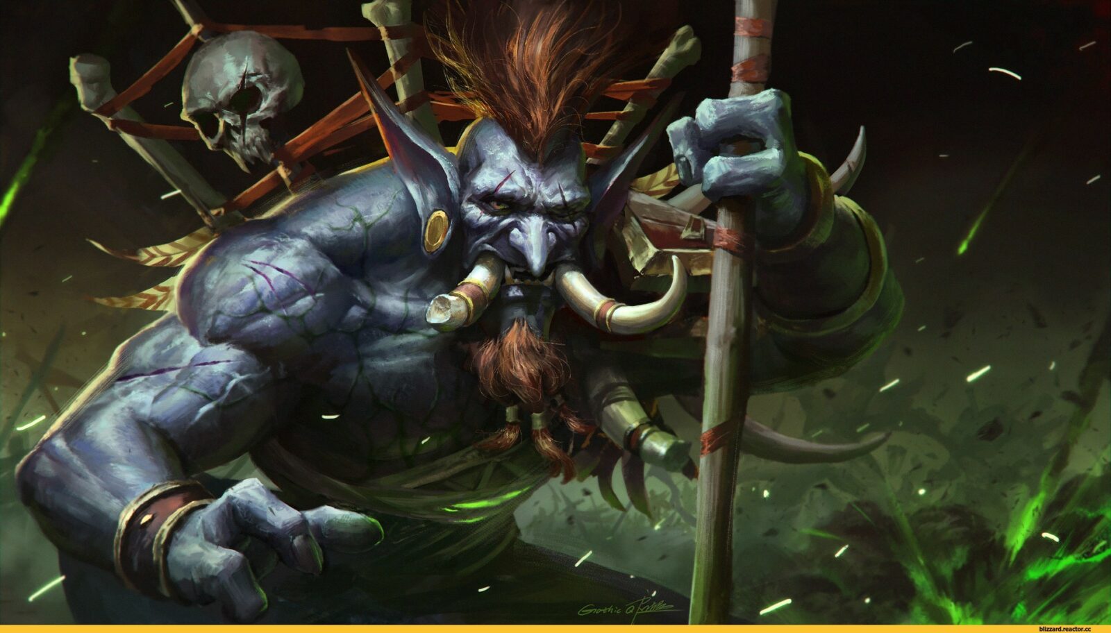 Blizzard fendomy Voljin World of Warcraft 3543588